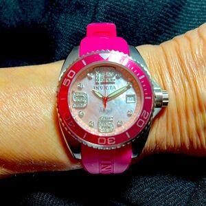 Invicta Pink Ladies Angel Watch